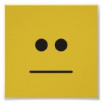 blank stare face